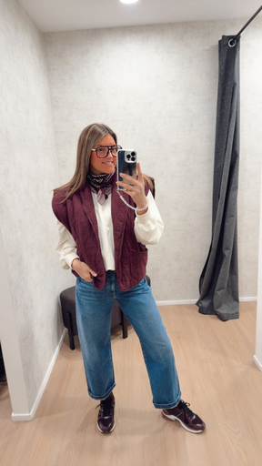 Veste Brooklyn bordeaux