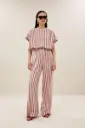 Pantalon ligné By Bar 