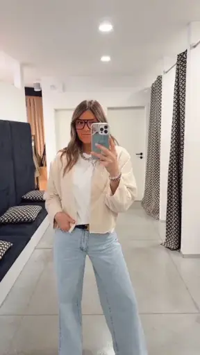 Veste en cotton beige By Bar