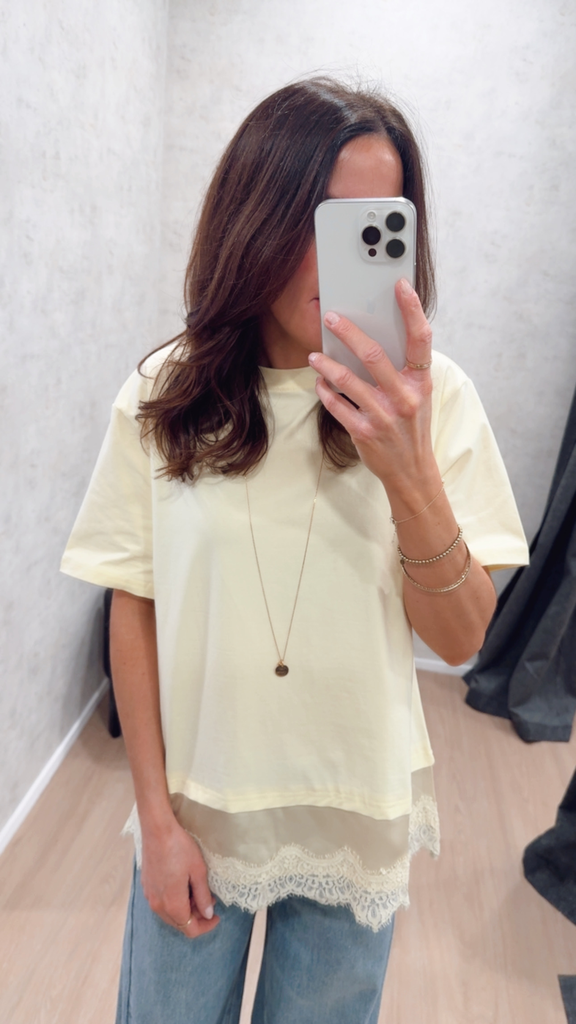 T-shirt Gala jaune 