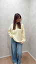 Sweat Carli jaune
