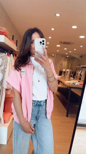 Gilet ARTY rose