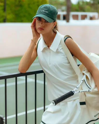 Polo blanc The Mercer 