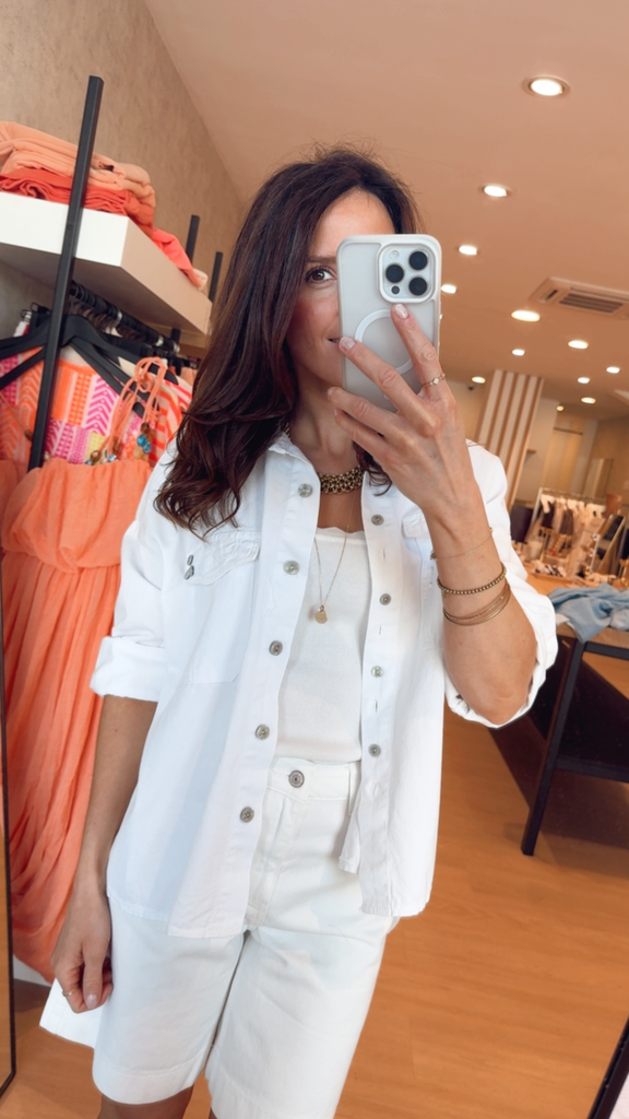Surchemise blanche