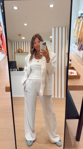Pantalon ligné Alix